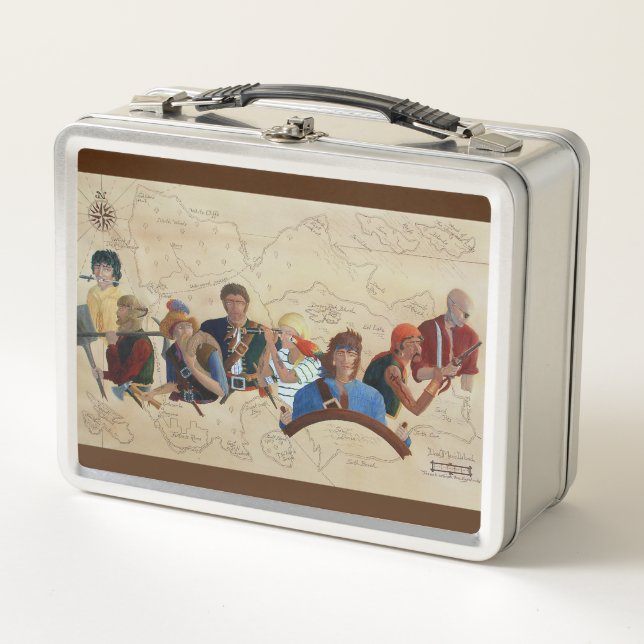 Lunch Box "Pirates !" (Devant)