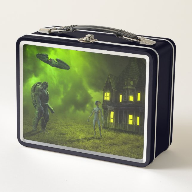 Lunch Box Planète Alien très Cool (Devant)
