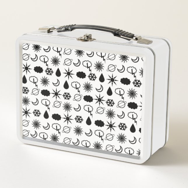 Lunch Box Planètes étoiles Univers (Devant)