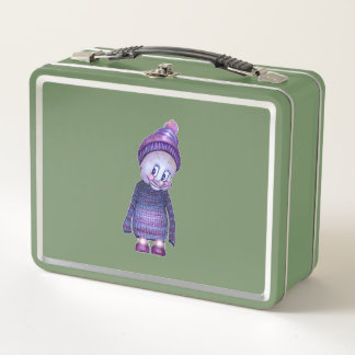 Lunch Box Playful Gnome