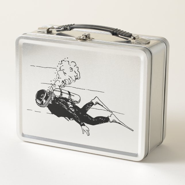 Lunch Box Plongeur (Devant)