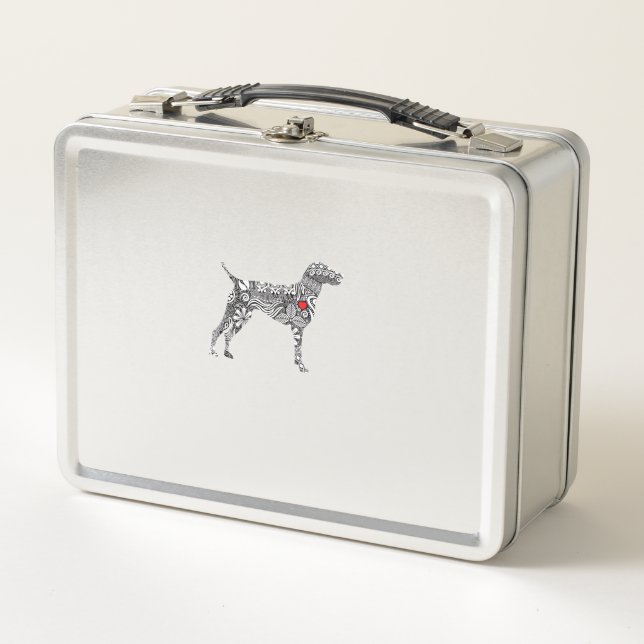 Lunch Box Pointeur allemand Shorthair I GSP Chien Maman J'ai (Devant)