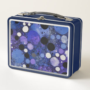Lunch Box Points blancs noirs