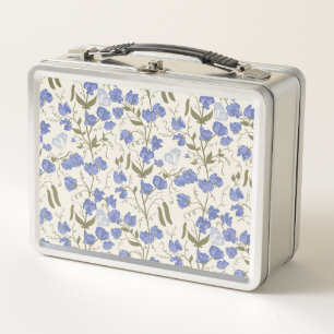 Lunch Box Pois doux Bleu et crème