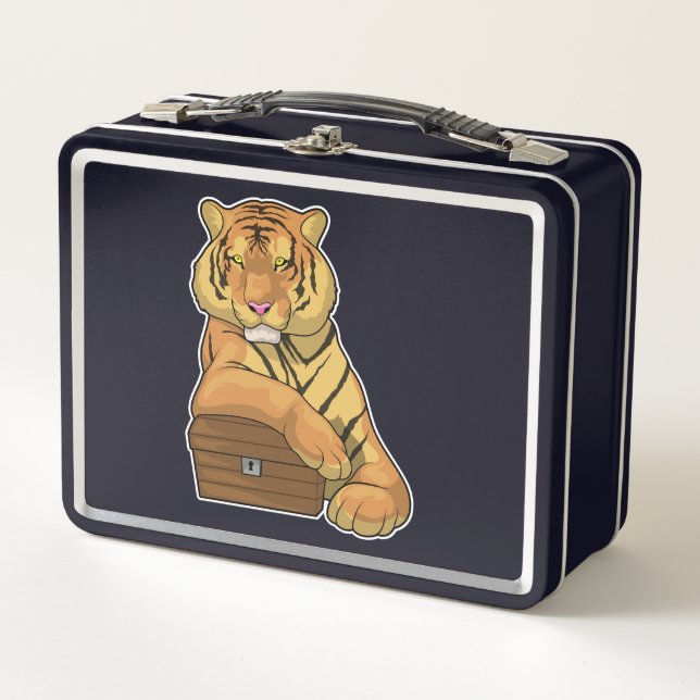 Lunch Box Poitrine au trésor de tigre (Devant)
