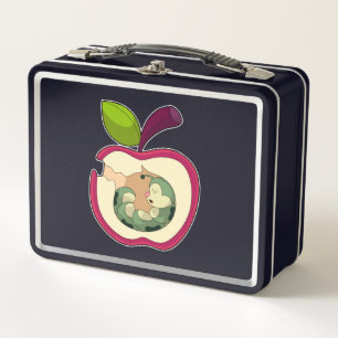 Lunch Box Pomme à bec à chenille