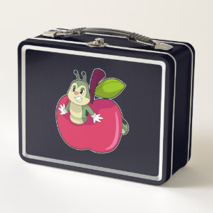 Lunch Box Pomme Caterpillar