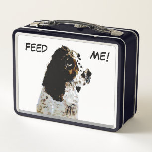 Lunch Box Portrait pour animal de compagnie Springer Spanig