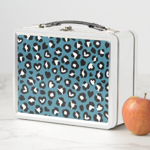 Lunch Box Poster de animal, Léopard Bleu, Zones de Cheetah, 