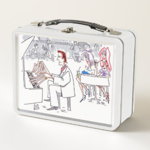Lunch Box Poubelle blanche Doigts