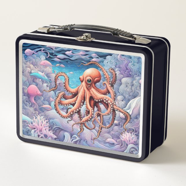 Lunch Box Poulpe (Devant)