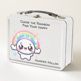 Lunch Box Poursuivez l'arc-en-ciel et trouvez votre bonheur