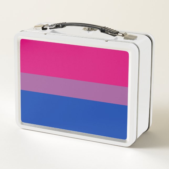 Lunch Box Pride bisexuelle (Bi Drapeau) (Dos)