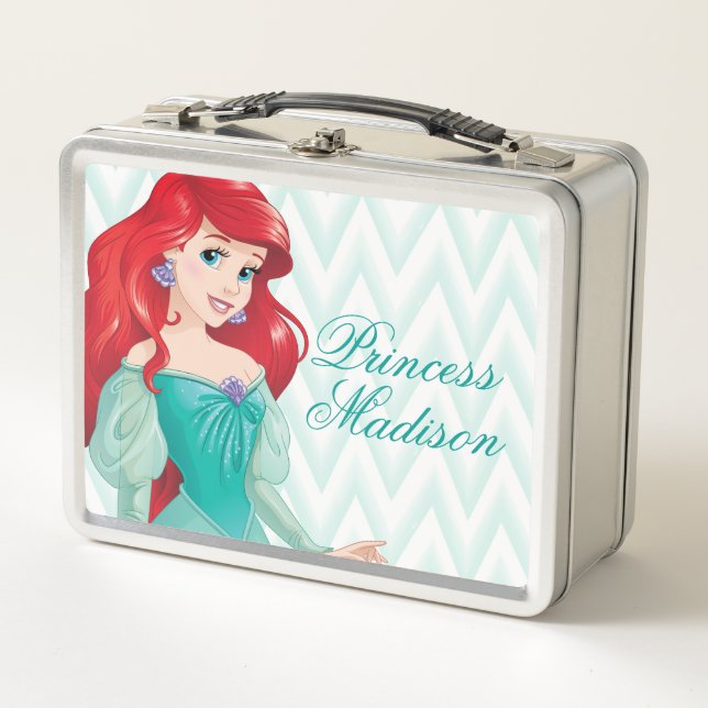 Lunch Box Princesse Ariel - Personnalisée (Devant)