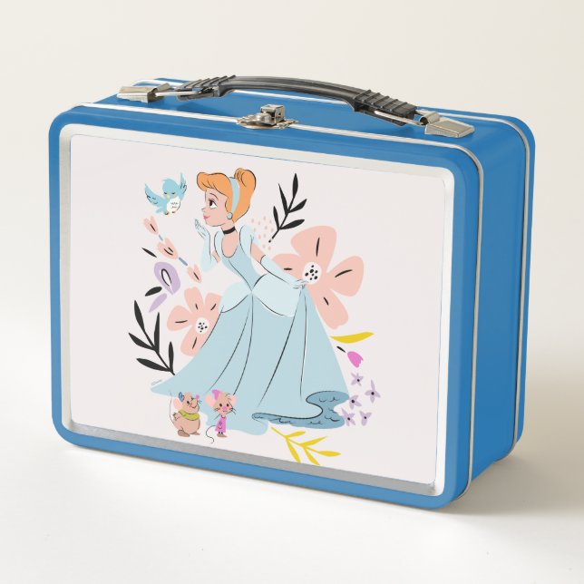 Lunch Box Princesse Disney | Cendrillon & Animaux (Devant)