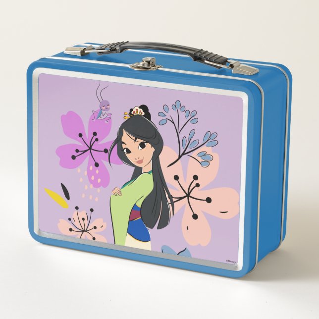 Lunch Box Princesse Disney | Mulan dans le jardin (Devant)