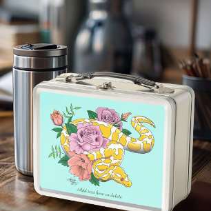 Lunch Box Python albino