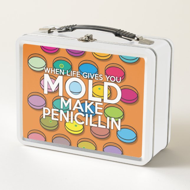 Lunch Box QUAND LA VIE VOUS DONNE LA Science Médicale MOLD (Devant)