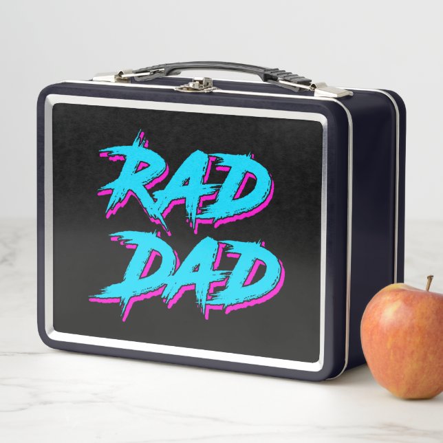 Lunch Box Rad Papa Retro 80's (En situation)