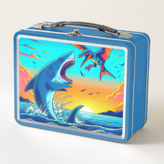 Lunch Box Requin et dinosaure