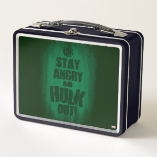 Lunch Box Restez En Colère Et Devenez Hulk