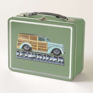 Lunch Box Retro Woody Lowrider