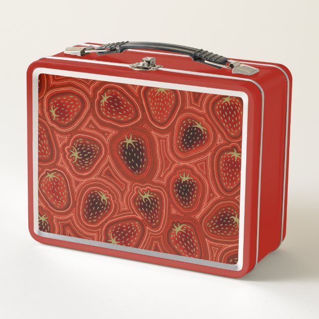 Lunch Box Rêves de Fraise  (Devant)