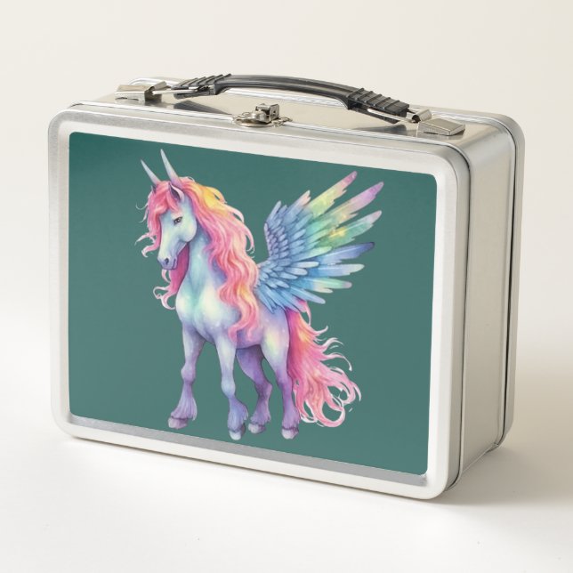 Lunch Box Rêves de Unicorn : Retour à l'école (Devant)