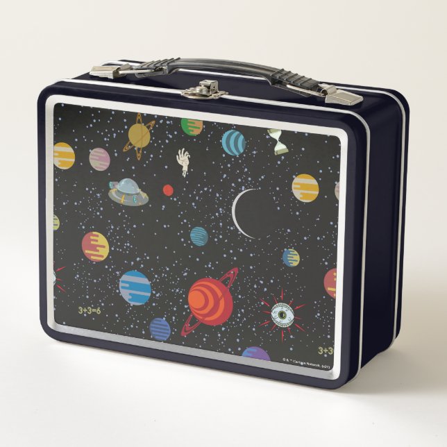 Lunch Box RICK ET MORTY™ | Motif spatial (Devant)