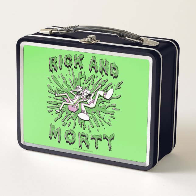 Lunch Box RICK ET MORTY™ | Tomber Dans La Tva Acide (Devant)