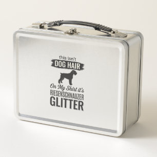 Lunch Box Riesenschnauzer Pailleté Création Drôle pour Amate