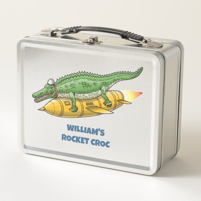 Lunch Box Rocket Croc (Devant)