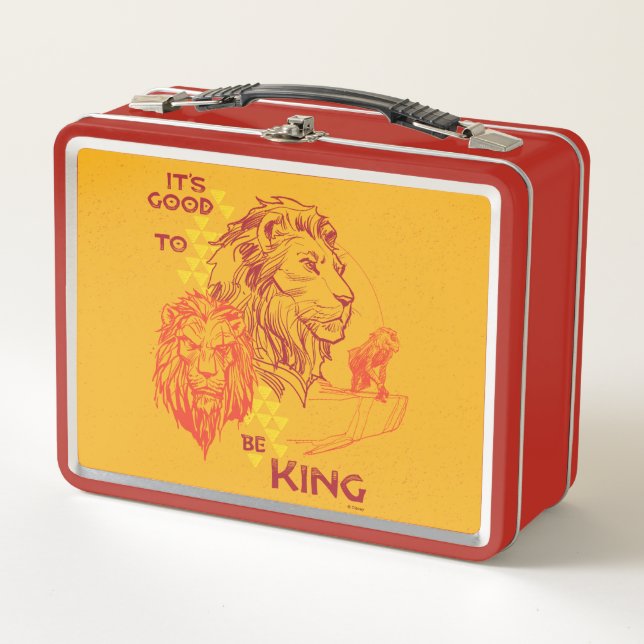 Lunch Box Roi Lion| C'est bon d'être roi (Devant)