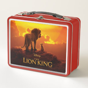 Lunch Box Roi Lion  Mufasa & Simba au coucher du soleil