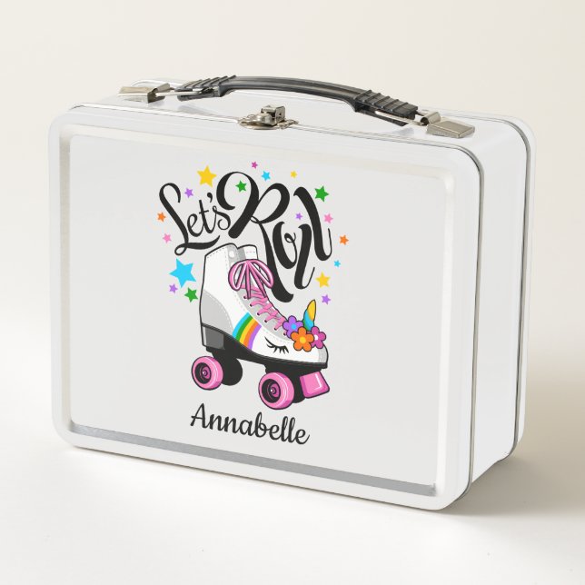 Lunch Box Roll Unicorn Roller patinage fille (Devant)