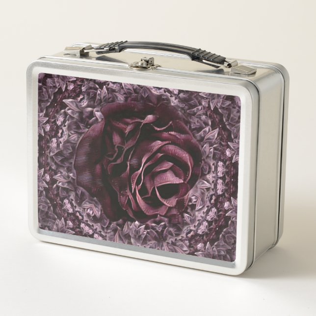 Lunch Box Rose Mandala (Devant)