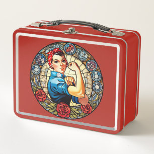 Lunch Box Rosie the Riveter
