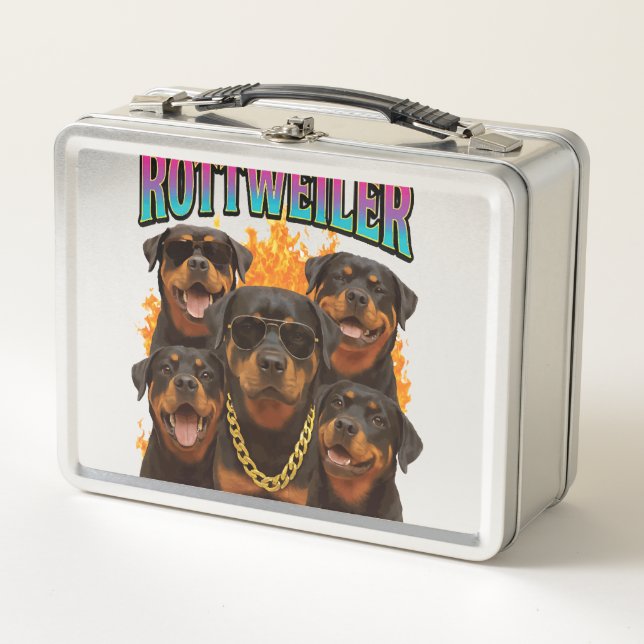 Lunch Box Rottweiler  (Devant)
