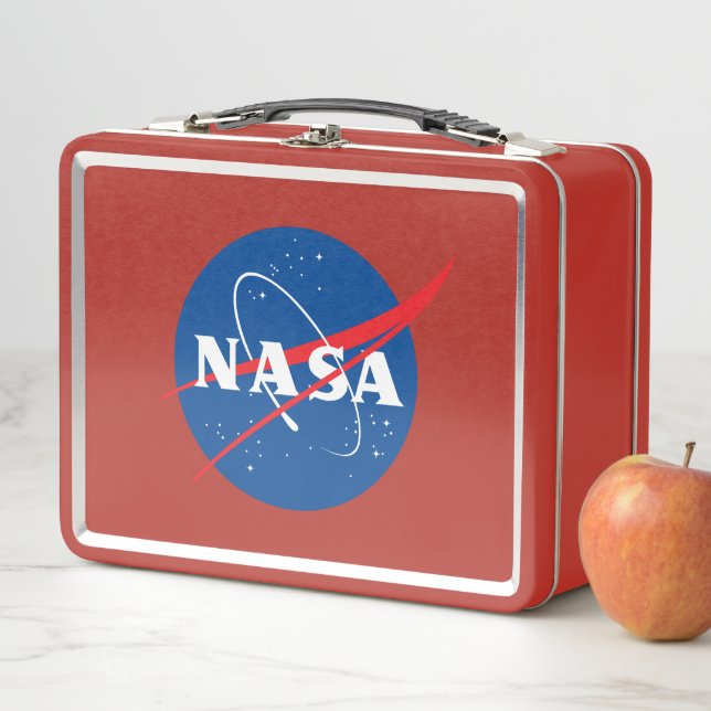 Lunch Box Rouge comète Iconique de la NASA (En situation)