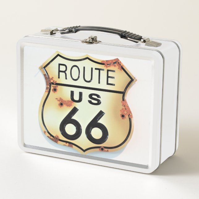 Lunch Box Route 66 vintage (Devant)