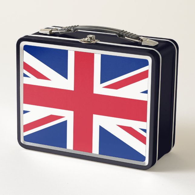 Lunch Box Royaume-Uni Union Jack Drapeau des colonies britan (Devant)