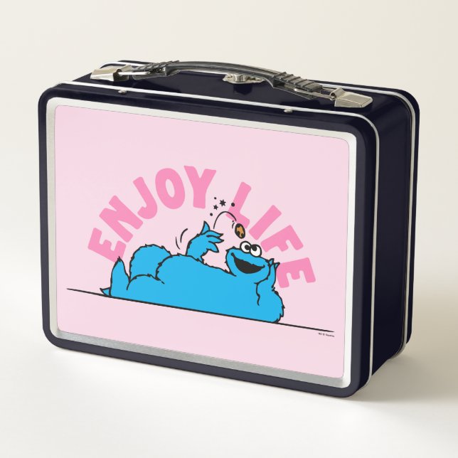 Lunch Box Rue Sésame | Cookies Monster Enjoy Life (Dos)