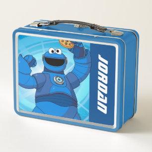 Lunch Box Rue Sésame   Méca Builders Cookie Monster