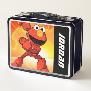Lunch Box Rue Sésame Mécaniciens Elmo Ajouter un nom