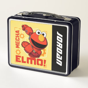 Lunch Box Rue Sésame   Mécaniciens Elmo   Ajouter un nom