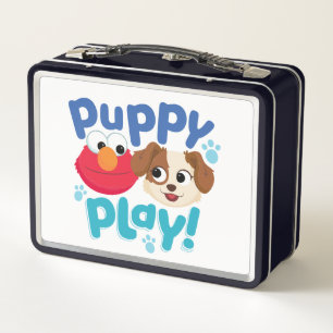 Lunch Box Rue Sésame   Puppy Play Elmo & Tango