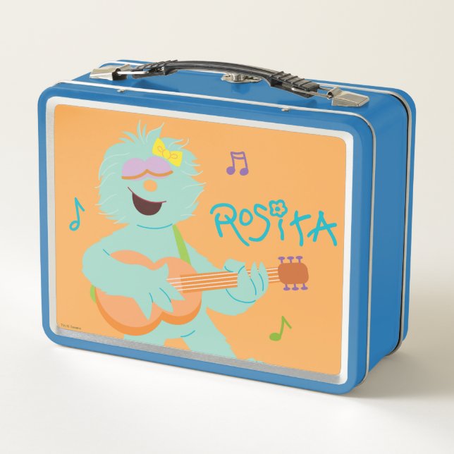Lunch Box Rue Sésame | Rosita Jouer de la guitare (Dos)