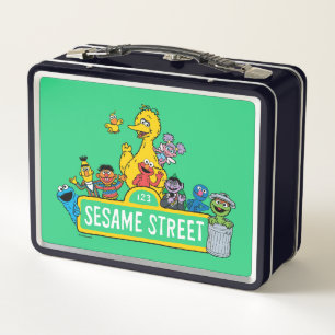 Lunch Box Rue Sésame   Tout autour de l'enseigne de la rue S