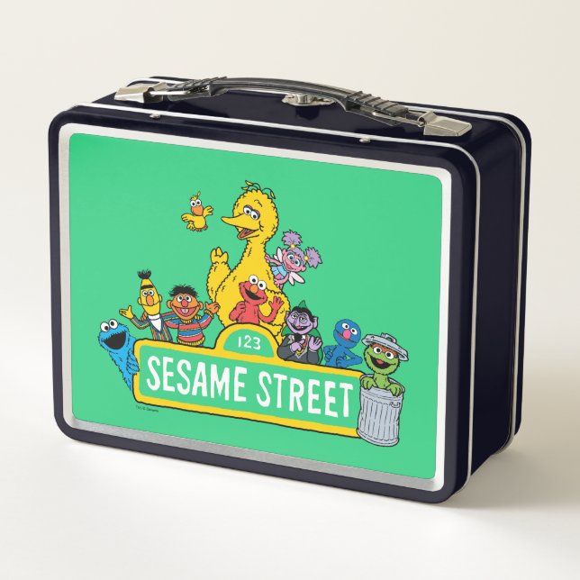 Lunch Box Rue Sésame | Tout autour de l'enseigne de la rue S (Dos)