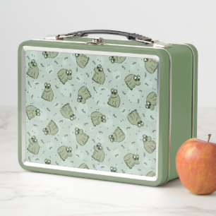 Lunch Box Sage Bubble Frogs - mignons enfants motif de greno